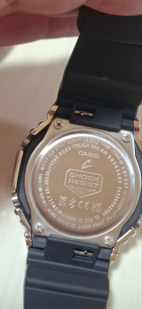 CASIO G-SHOCK GBM-2100-1AJF極美品タフソーラー