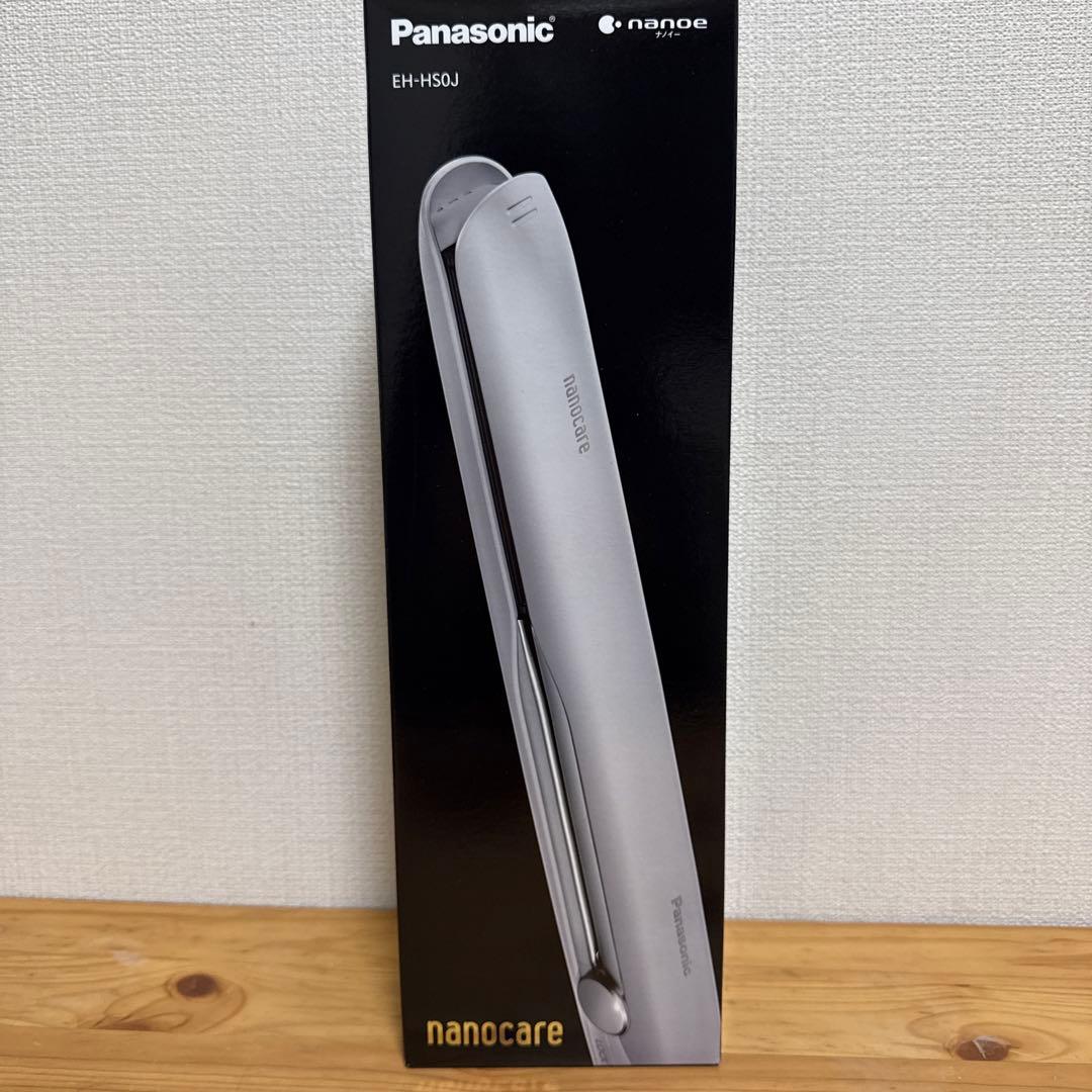 パナソニック ヘアーアイロン ストレート用 白 EH-HS0J-W