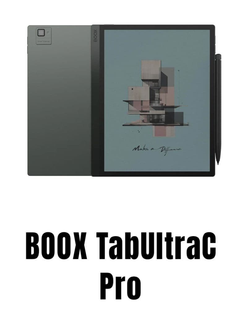 BOOX Tab Ultra C Pro 上位カラー電子ペーパー