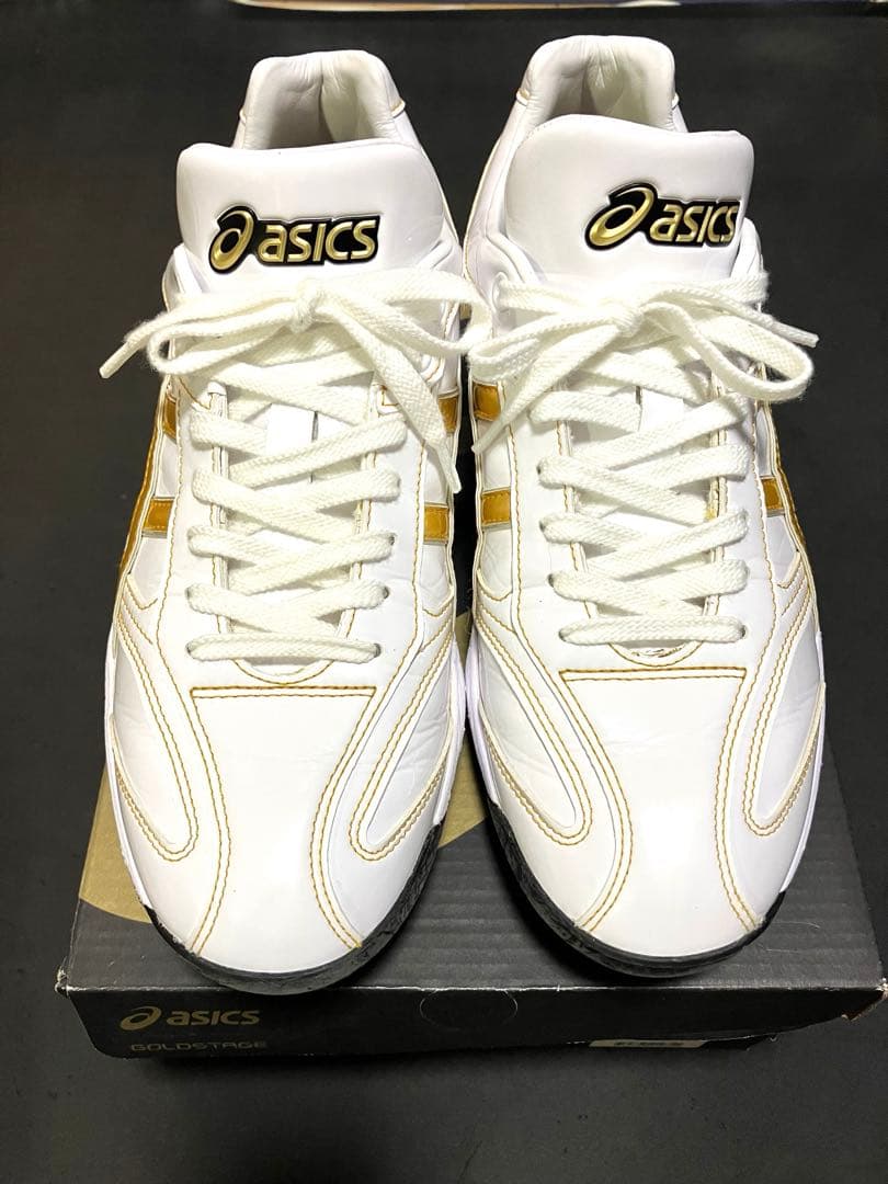 【美品】アシックス GOLDSTAGE オーダーポイントスパイク 26.0cm