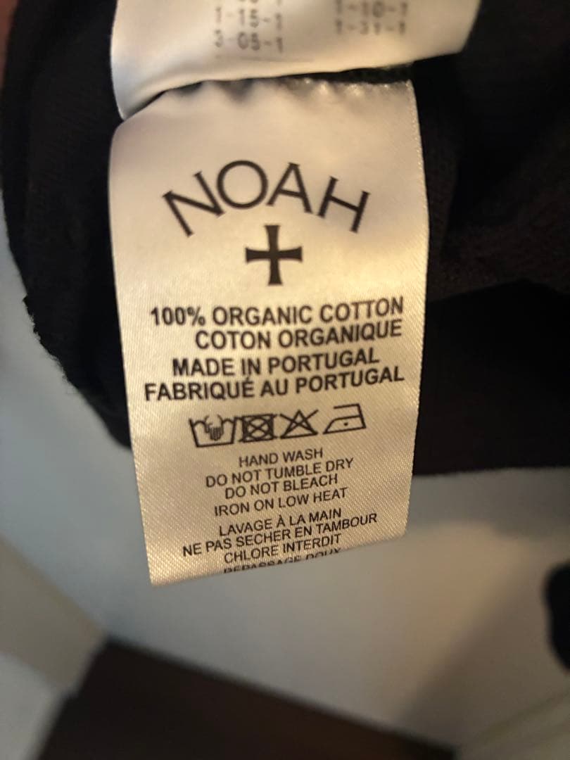 NOAH ブラック カーディガン S