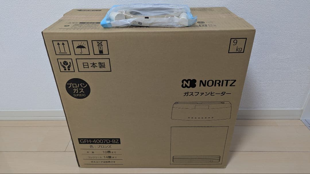 NORITZ ガスファンヒーター GFH-4007D