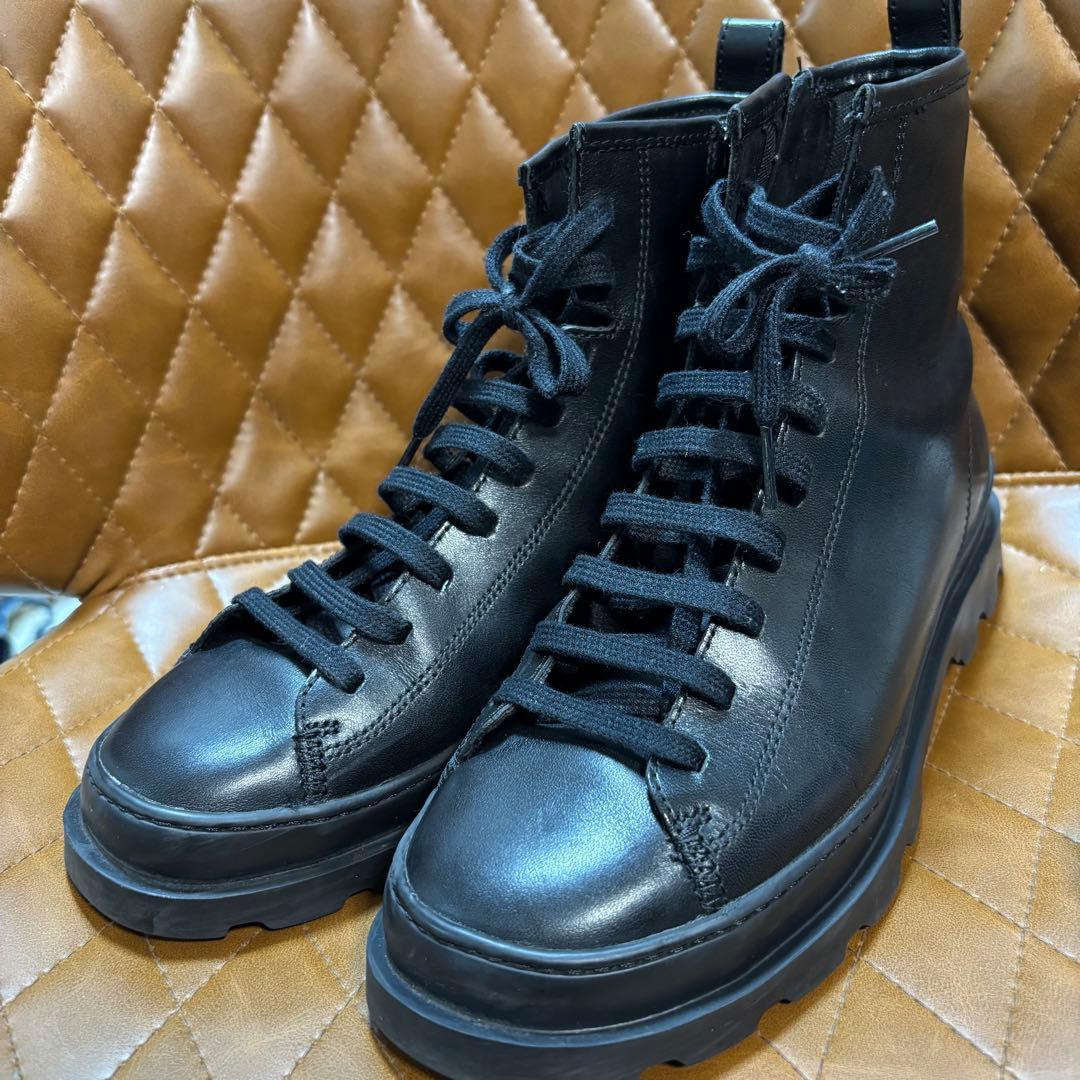 CAMPER　カンペール　レディース　レースアップブーツ　ブルートゥス　40 黒