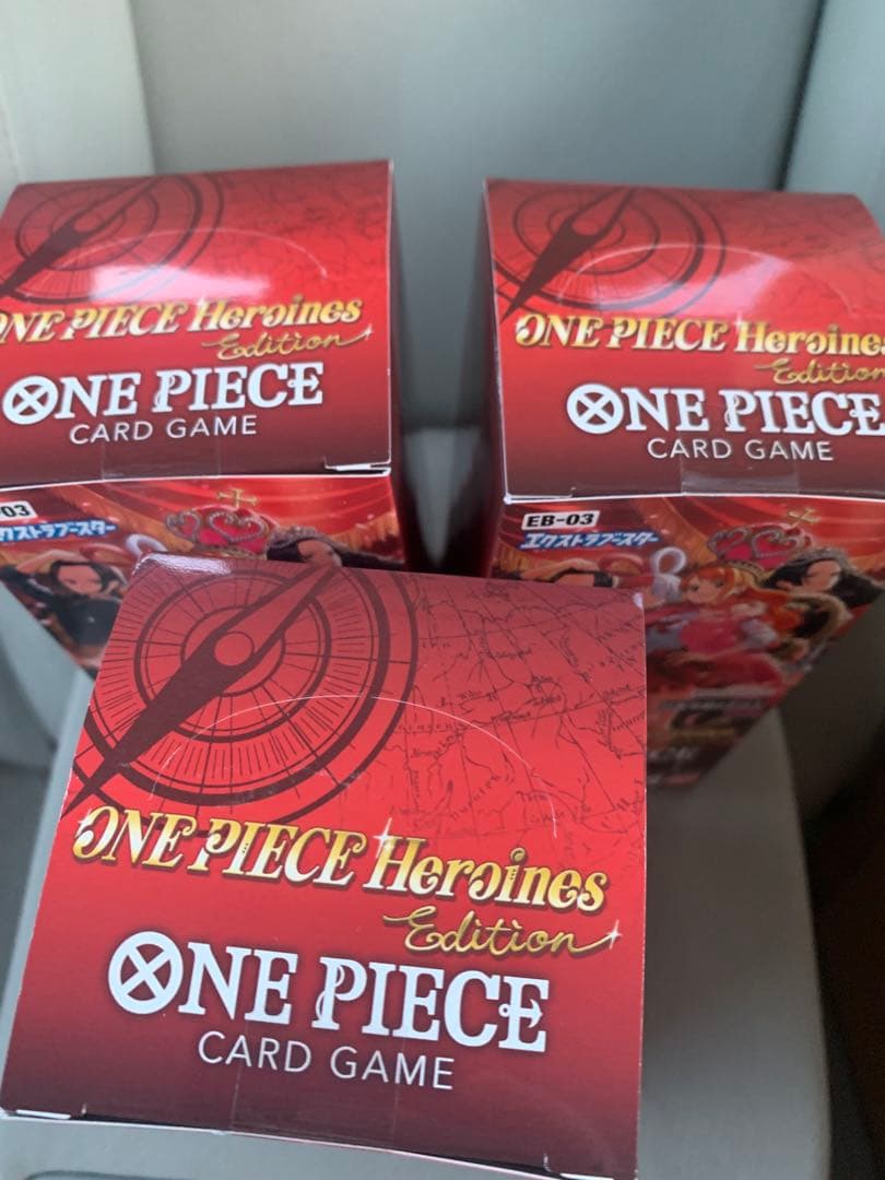 【未開封テープ付き】ワンピースカードゲーム ヒロインズエディション 3BOX