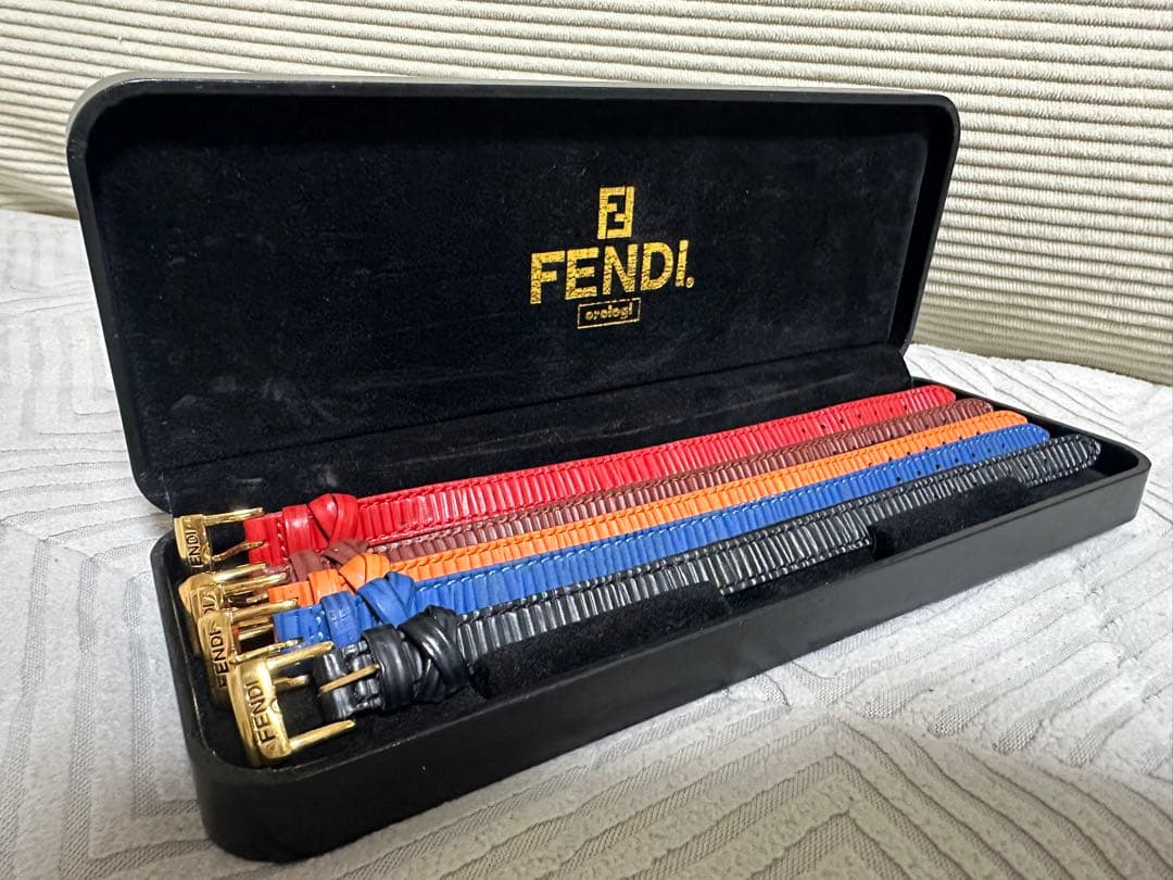 FENDI カメレオン チェンジベルト 5本 レディース 美品