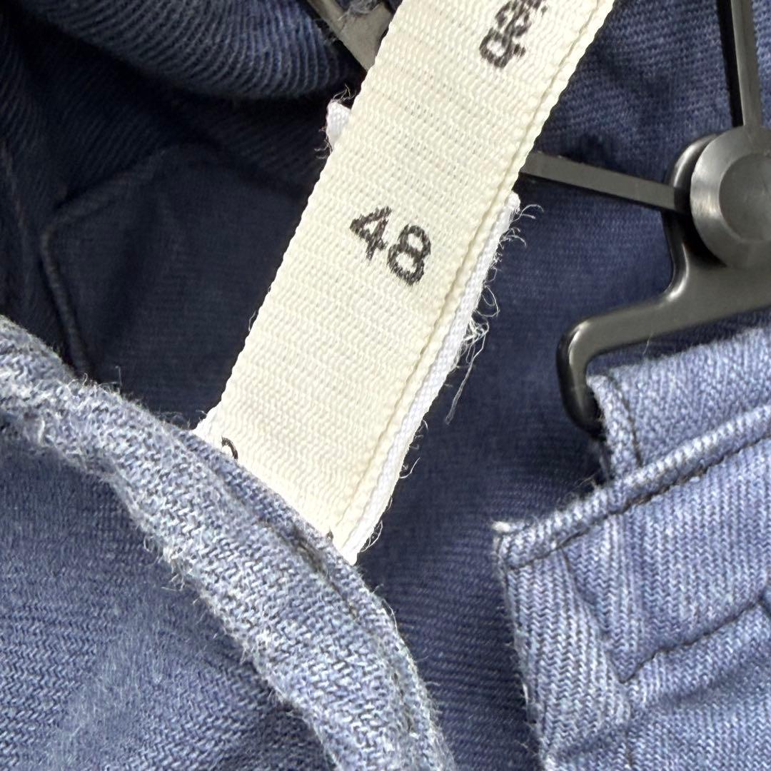 パンツ 1086 GDR VEB Vintage Work Bib Pants 48L