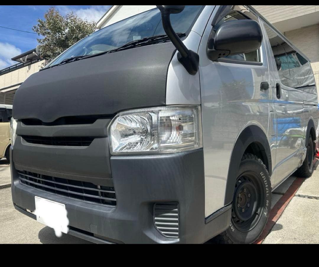 Hood Cove r Mask〜US感forハイエース200標準1〜6型共通