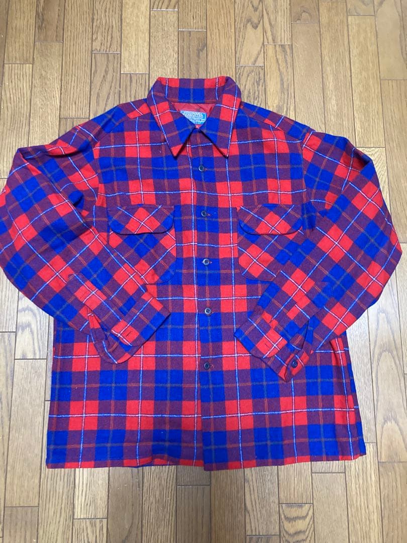 Pendleton ウールチェックシャツ Lサイズ