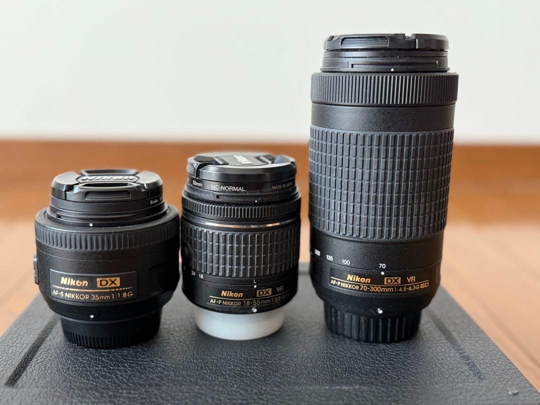 Nikon D5600 一眼レフカメラ レンズ3本セット