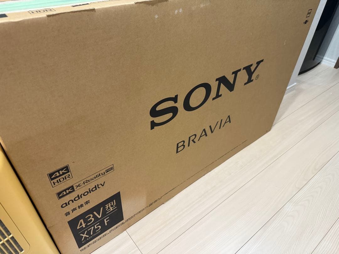 フ*ー様 SONY 43インチ 4K液晶テレビ KJ-43X7500F