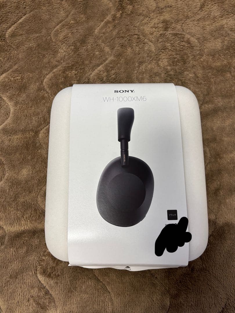 「美品」SONY ワイヤレスヘッドホン　WH-1000XM6ブラック