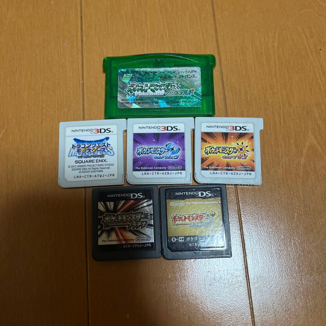 ニンテンドー3DS ゲームボーイアドバンス　ポケットモンスター　ソフトまとめ売り