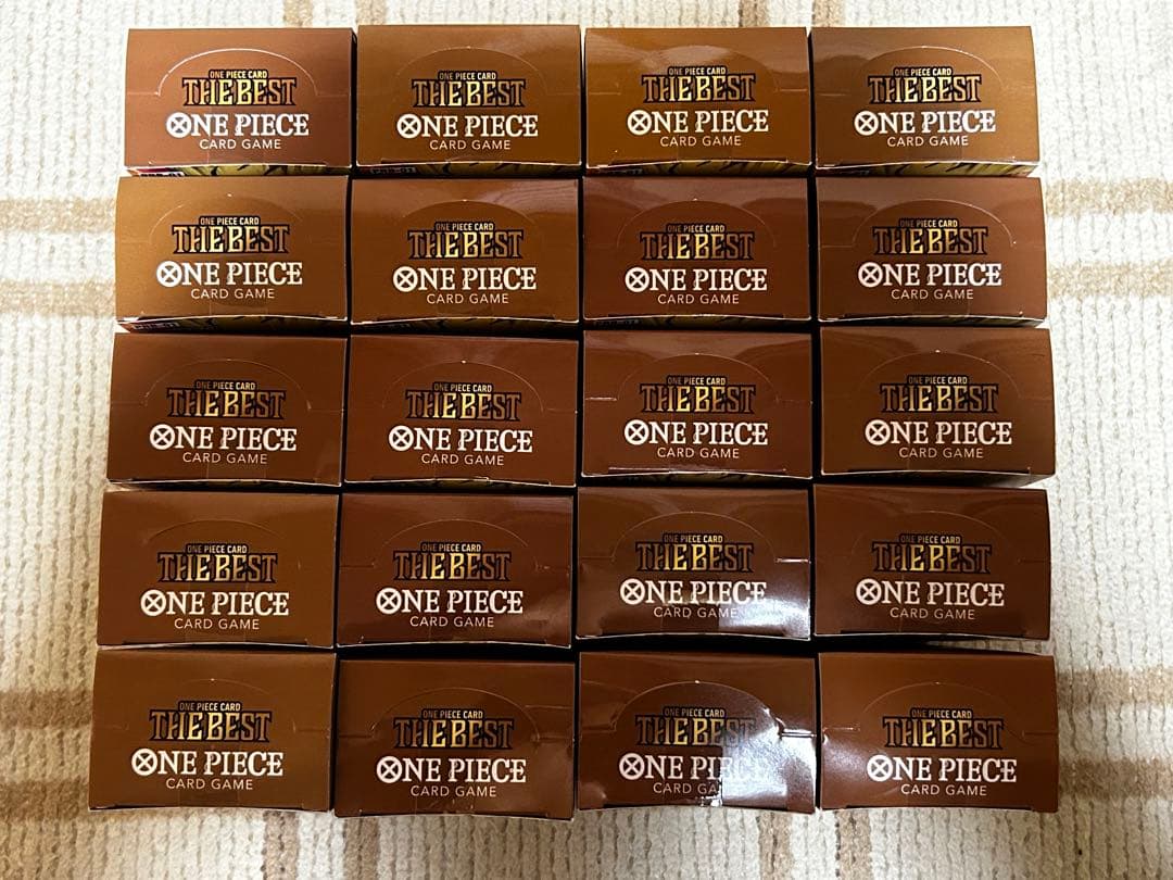 THE BEST 20box テープ付き