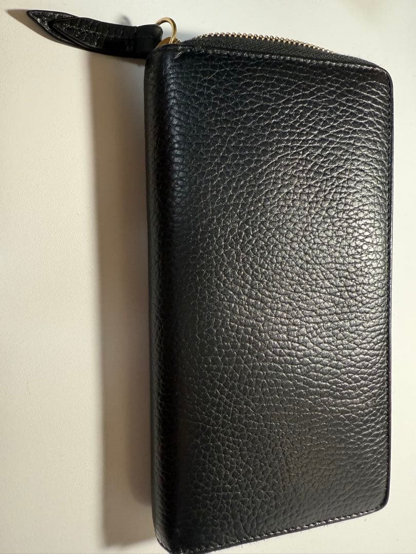 GUCCI 長財布 マーモント ブラック ラウンドファスナー 付属品