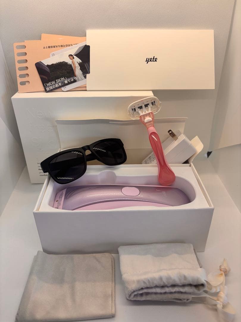 値下げ❗️美品❗️Yete（エイティー）脱毛器 サファイア冷却