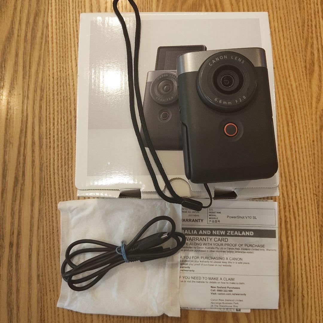 美品‼️Canon PowerShot V10 コンパクトデジタルカメラ