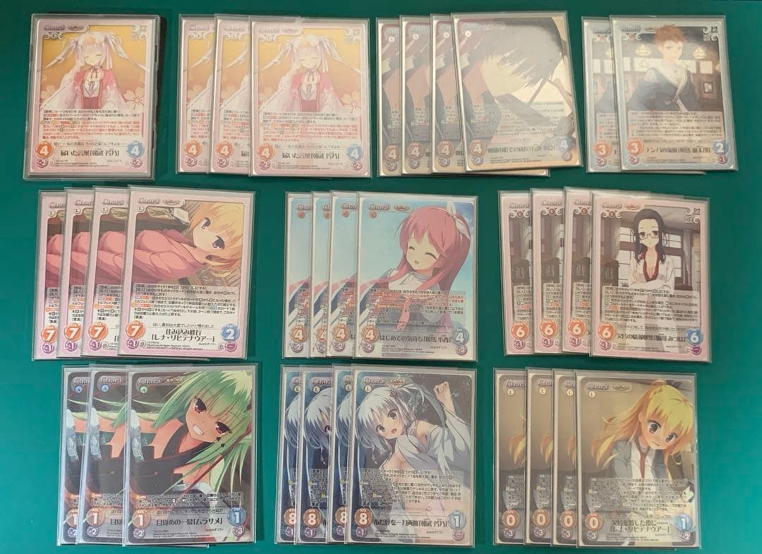 chaostcg 千恋万花 届いた言葉「朝武芳乃」 デッキ