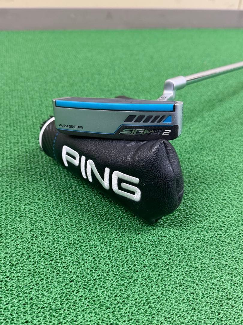 PING SIGMA 2 ANSER パター ヘッドカバー付き