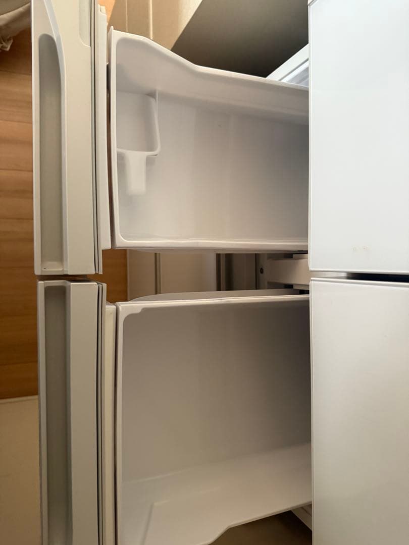 [美品　飲料保存のみ使用］日立 冷蔵庫 幅65cm 475L ホワイト2022年