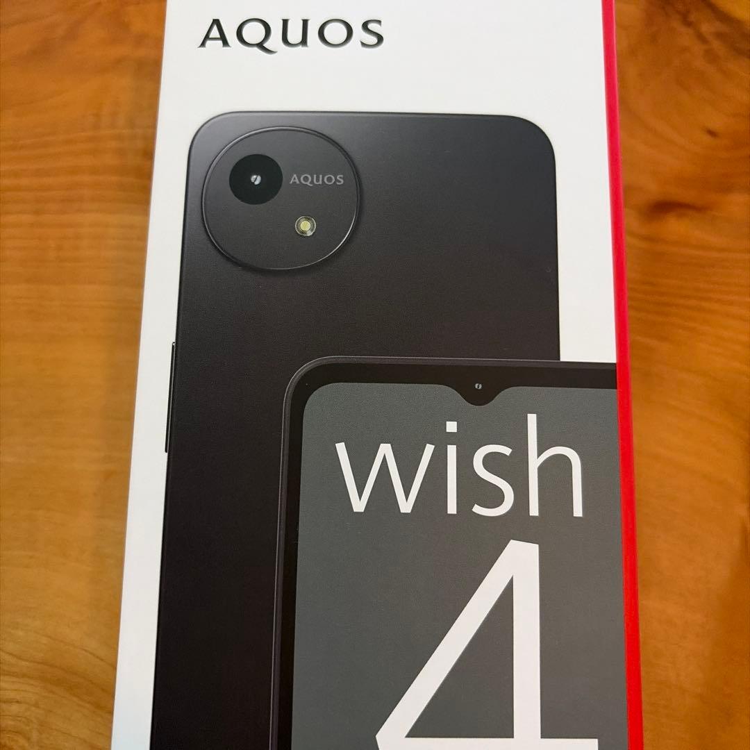 R*3様 【新品未使用】② AQUOS wish4 A403SH ブラック