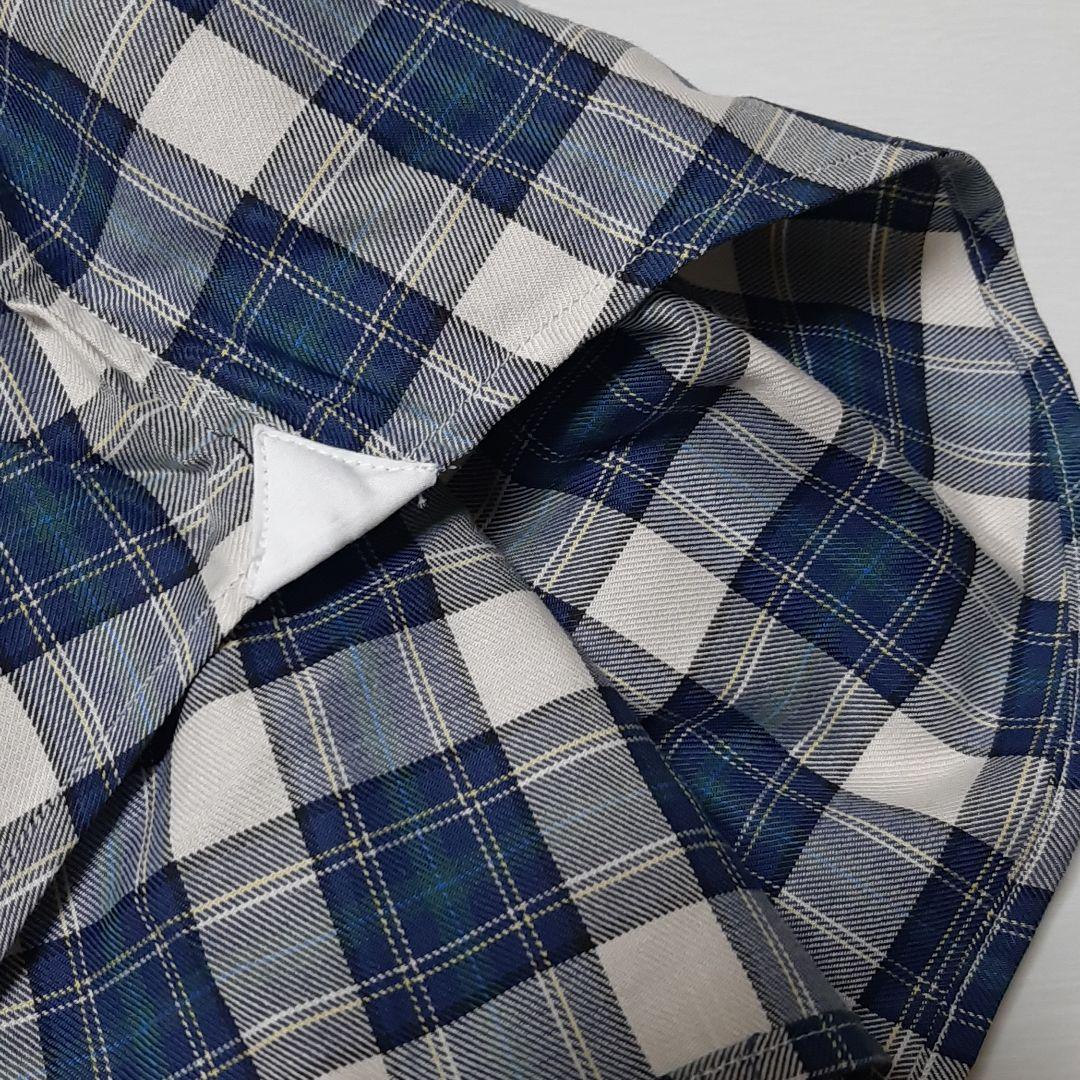 未使用 イタリア製 XACUS ザッカス カジュアル 長袖 ボタンダウン シャツ