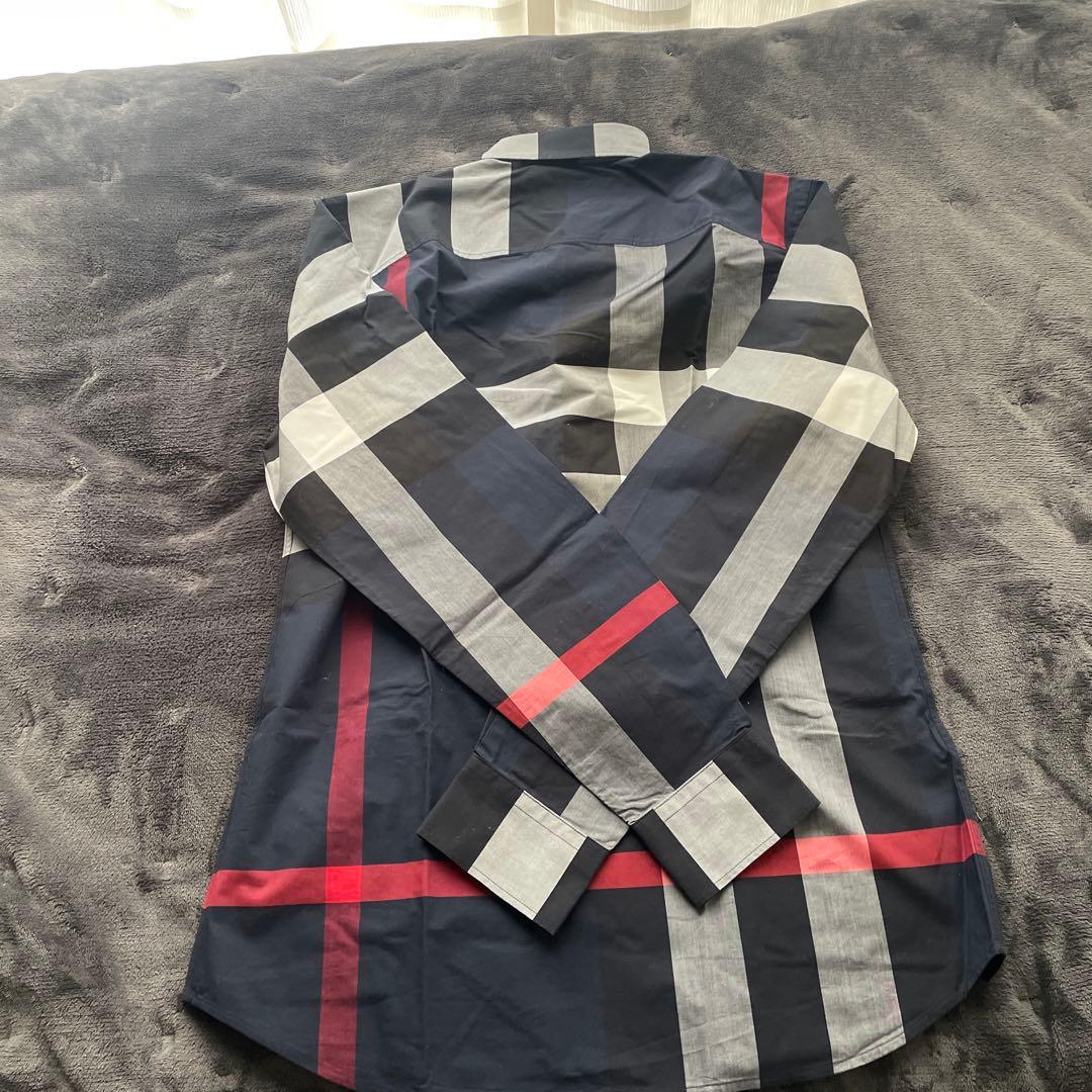 Burberry チェック柄 長袖シャツ XS