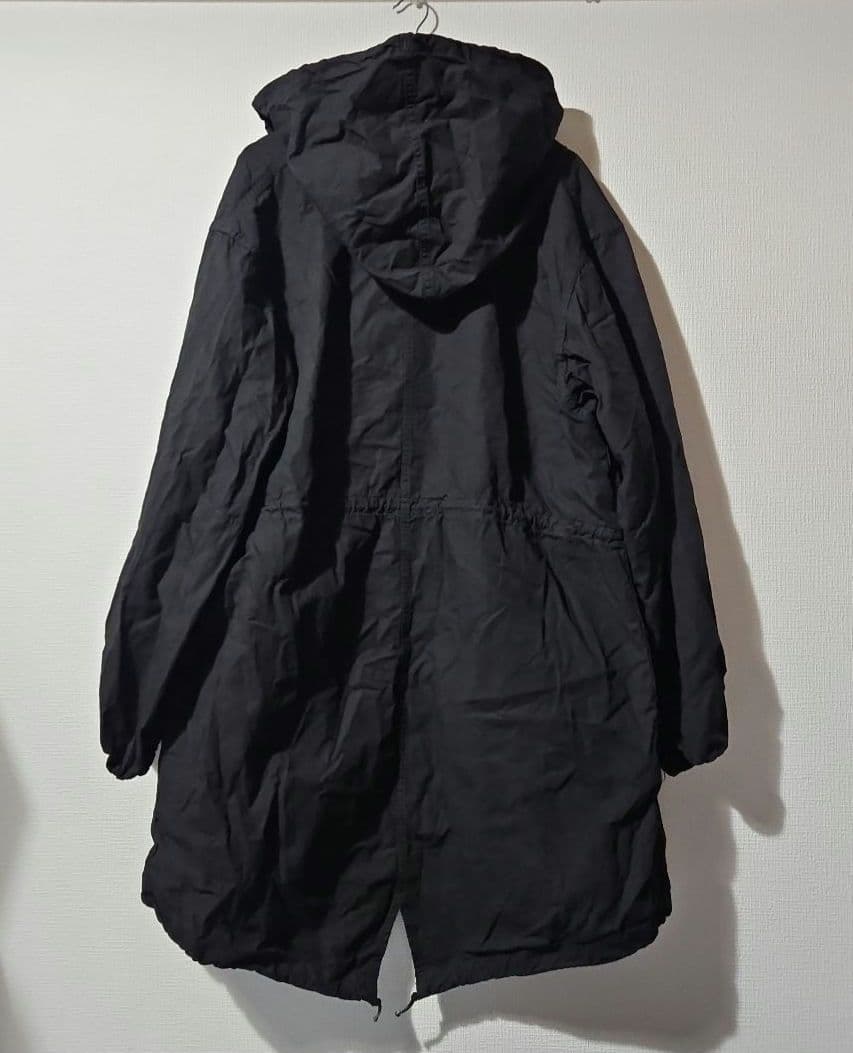 WAIPER.inc 米軍 リメイク スノーカモ モッズコート コットン100%