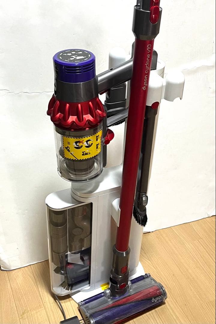 【ジャンク】ダイソン dyson v10 s12スタンド付　バッテリー劣化あり