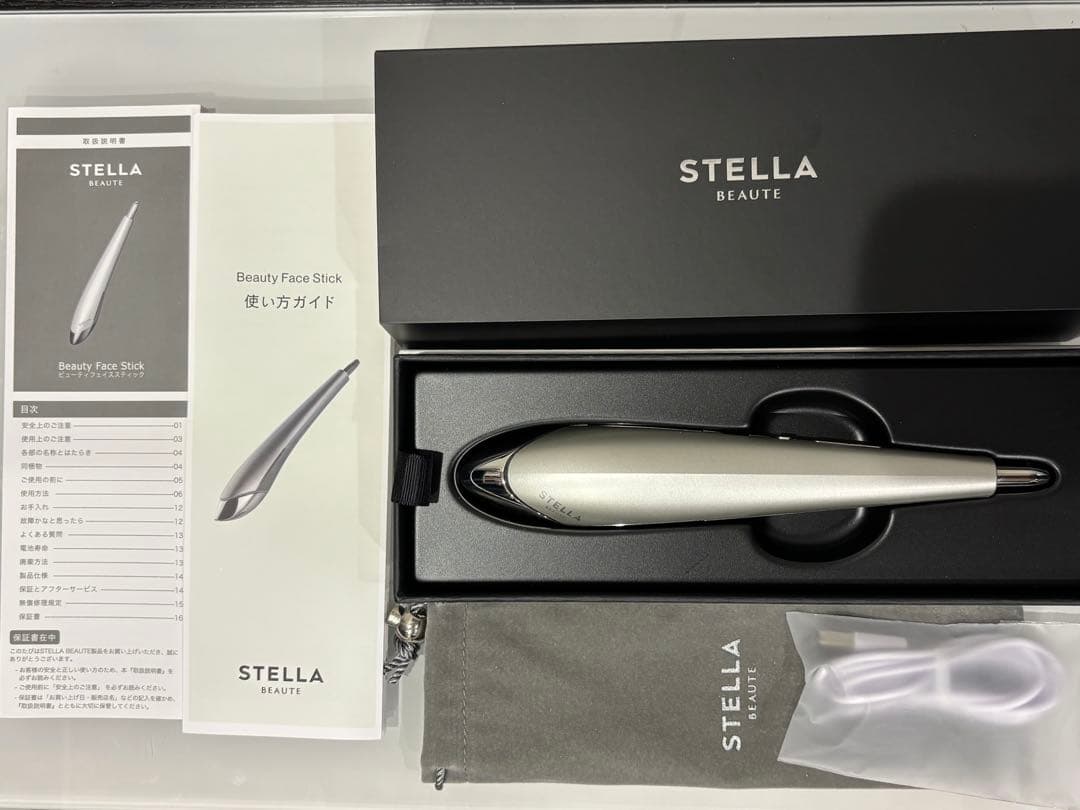 【美品】STELLA BEAUTE ビューティフェイススティック　美顔器　ステラ