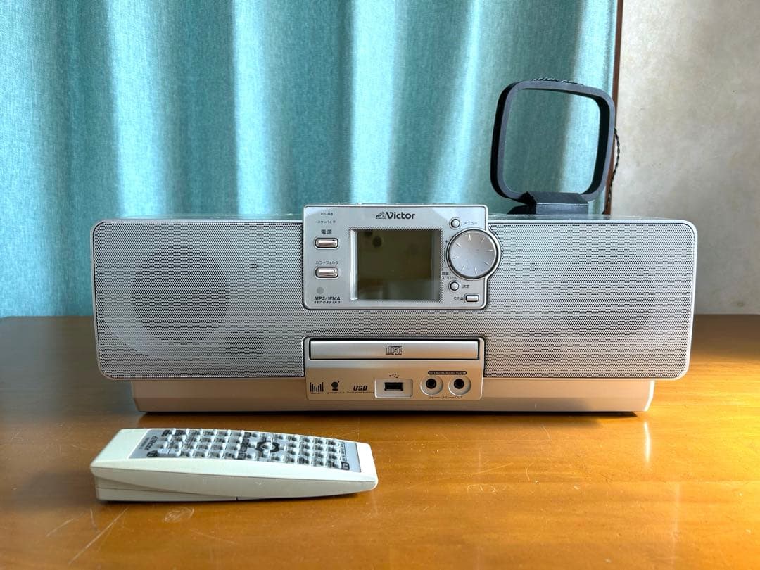 Victor RD-M8-S CDポータブルシステム ラジオCD動作確認済