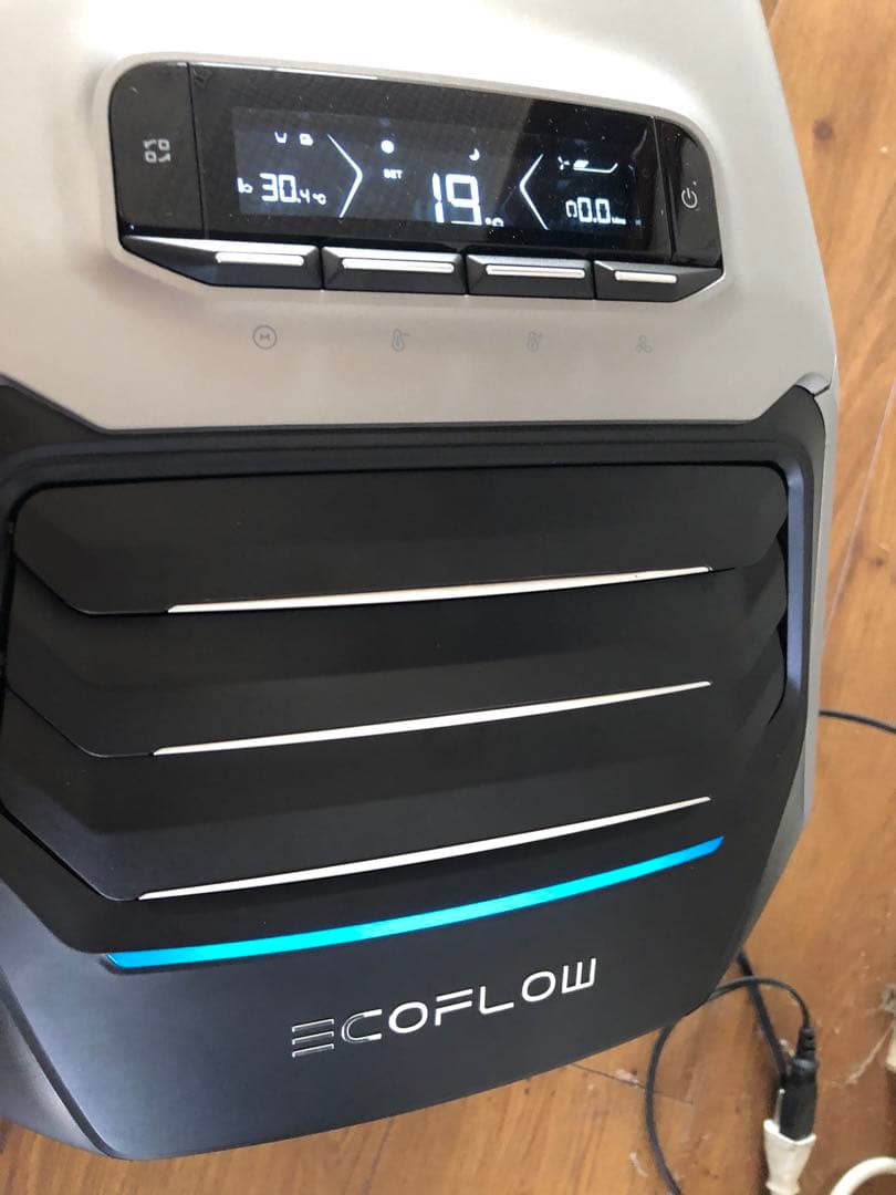 ECOFLOW WAVE2 1500Wエアコン本体 16℃冷却設定EFKT210