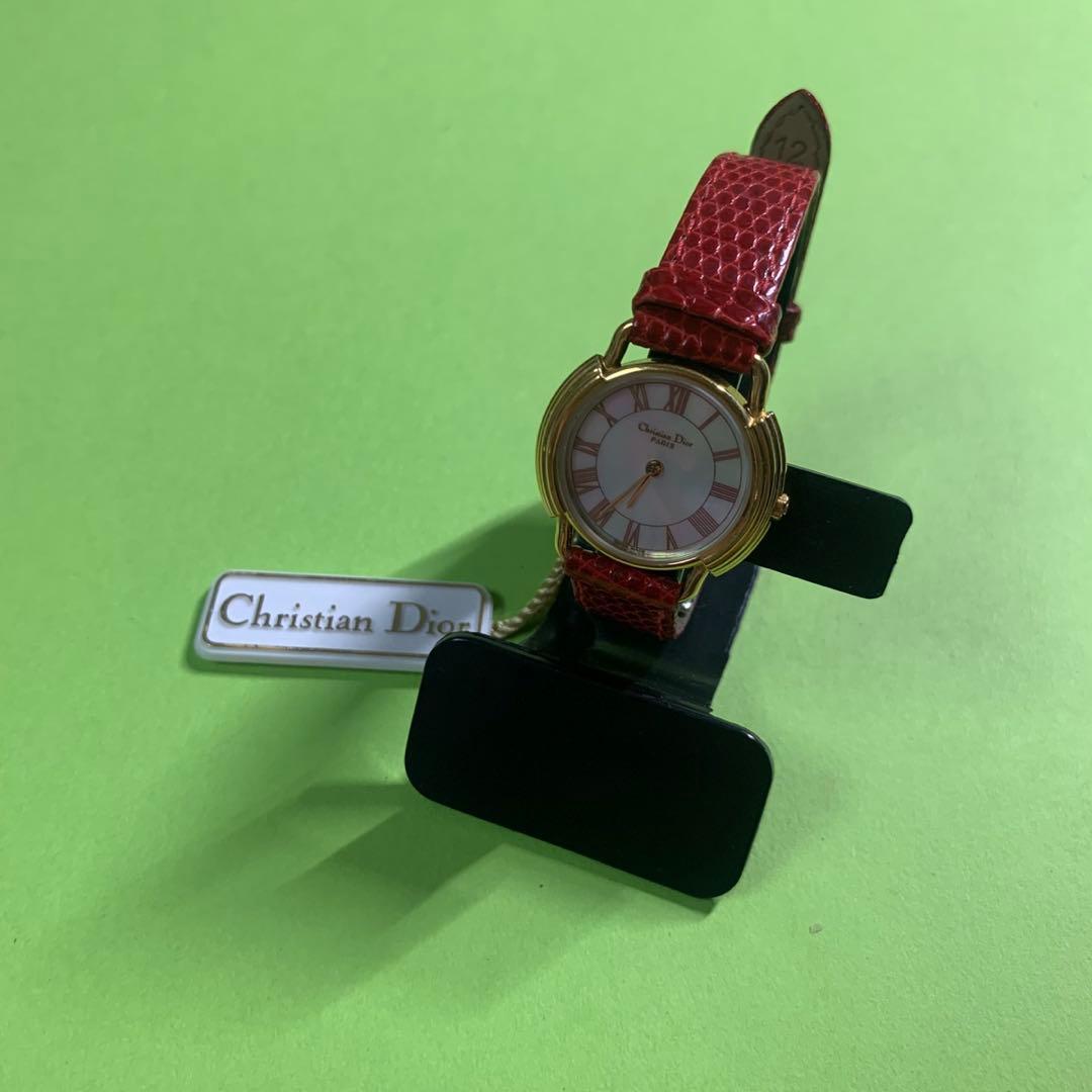 クリスチャンディオール　レディース　腕時計D58-121-2 電池切れ