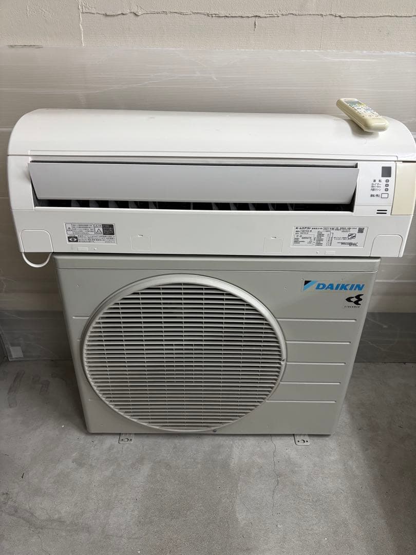 取付込☆福岡 ダイキン エアコン F36YTES-W 12畳~ 2021年式
