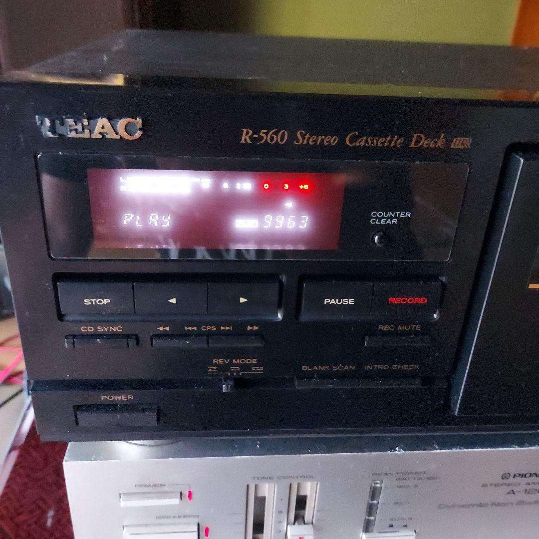 TEAC　ステレオ カセットデッキR-560
