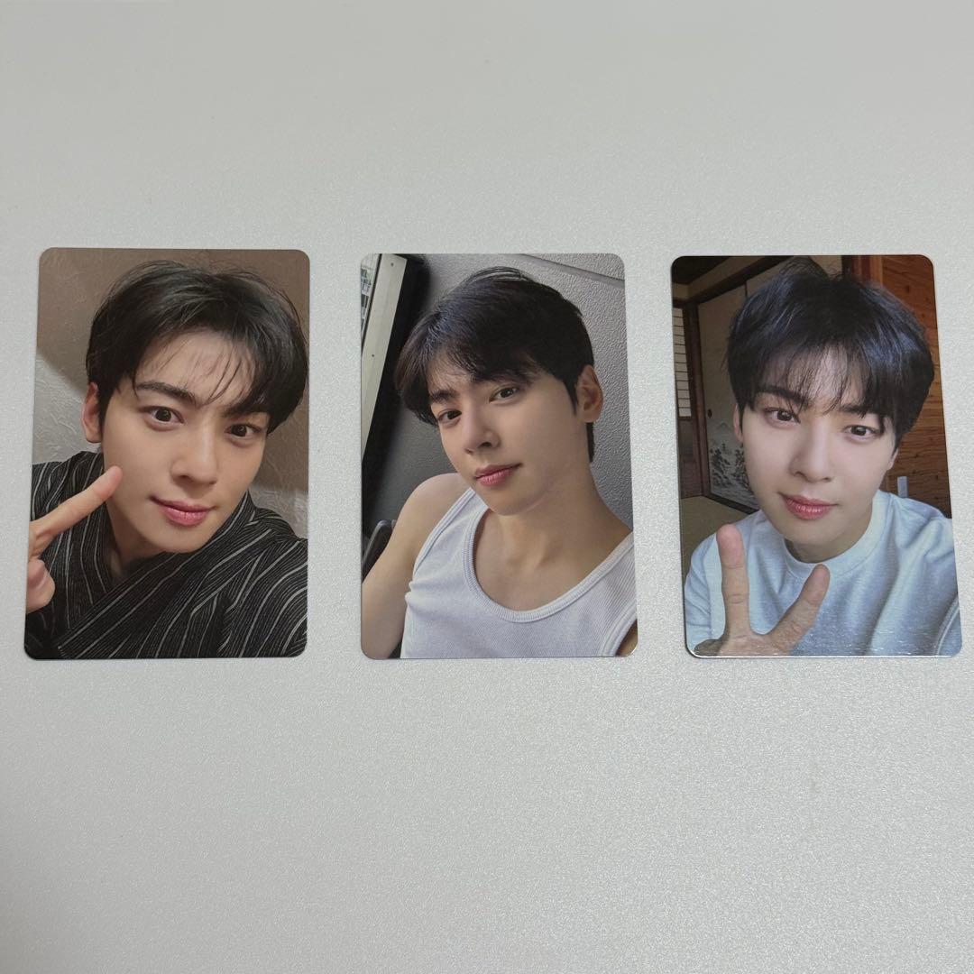 チャウヌ　CHAEUNWOO フォトブック　トレカ3枚セット