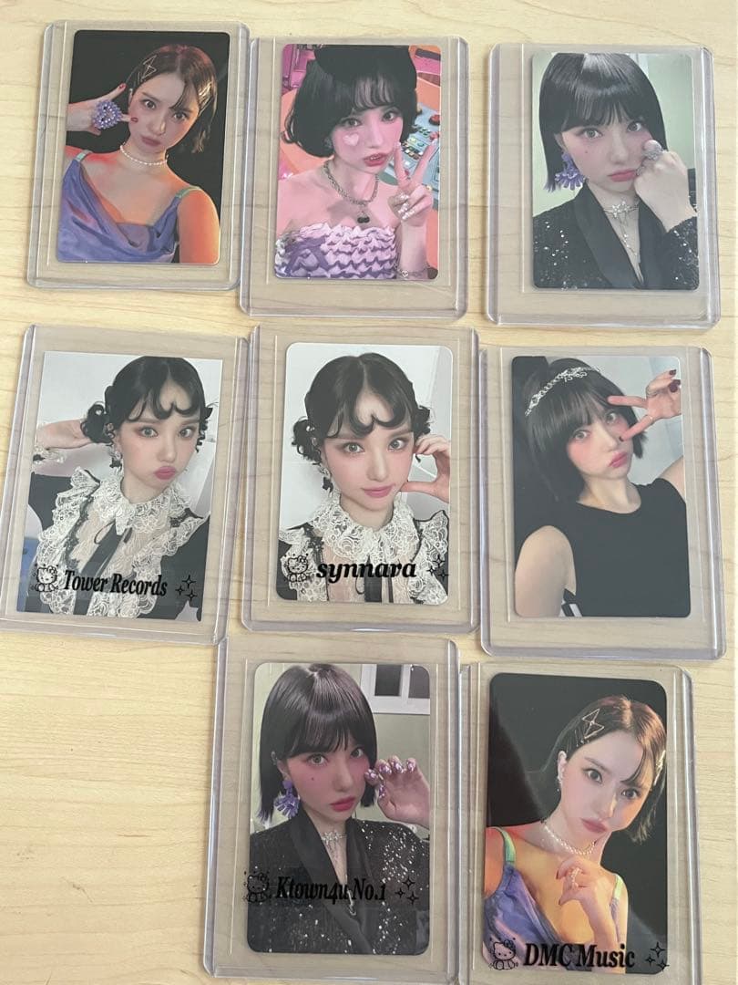 beam of prism ウナ　viviz トレカ