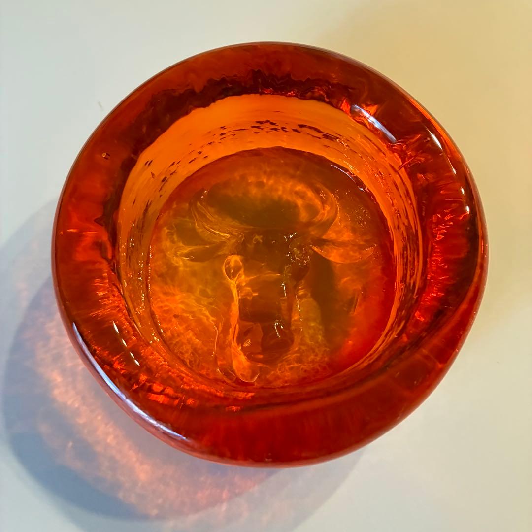 Kosta Boda 猫と牛　アッシュトレイ セット1960年代