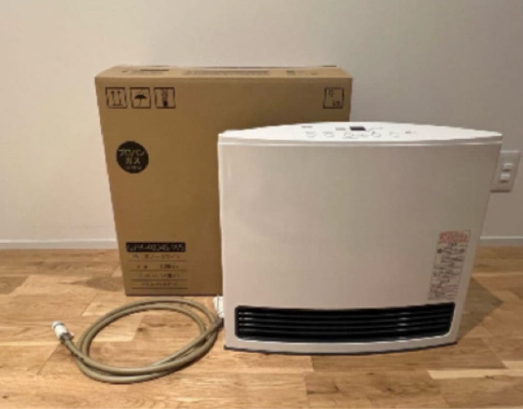 綺麗！ノーリツファンヒーター GFH-4004S-W5 プロパンガス用
