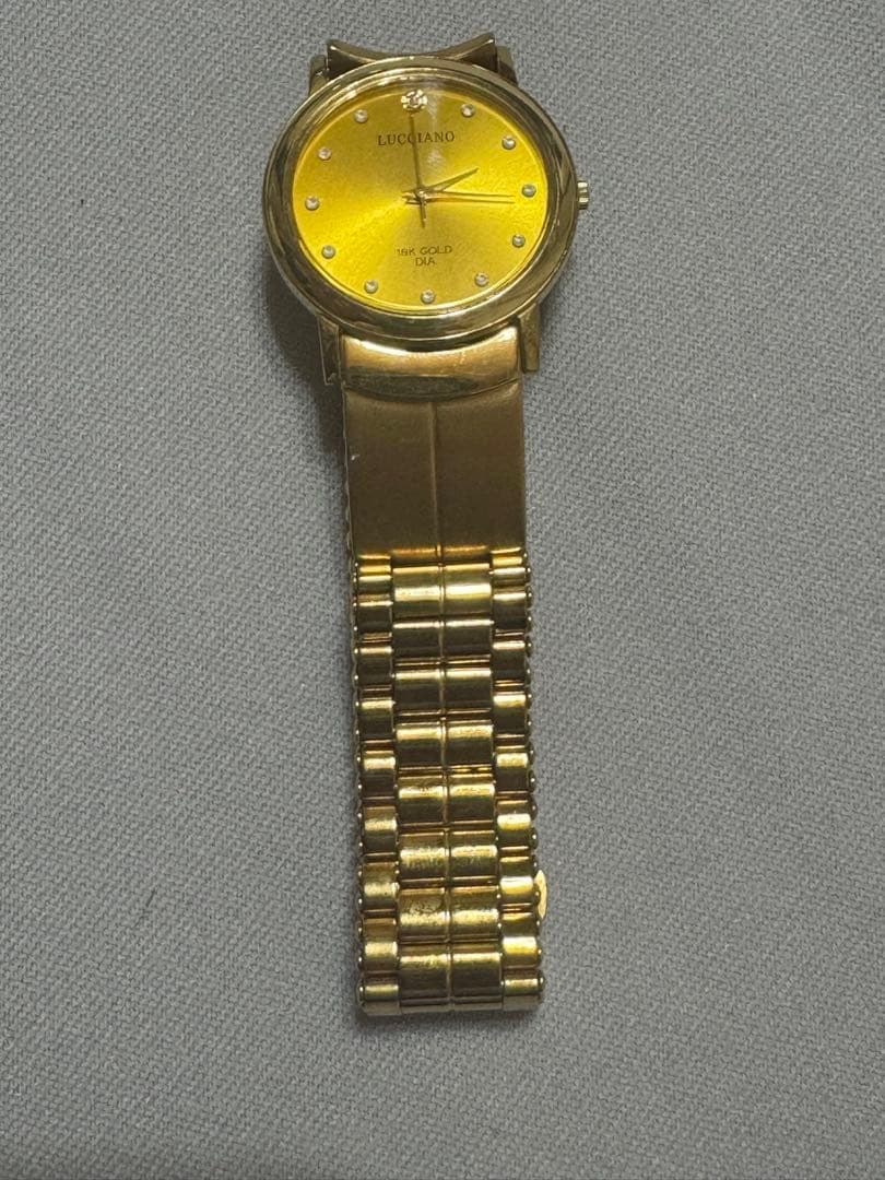 LUCCIANO 18Kゴールド時計 G722-09.B
