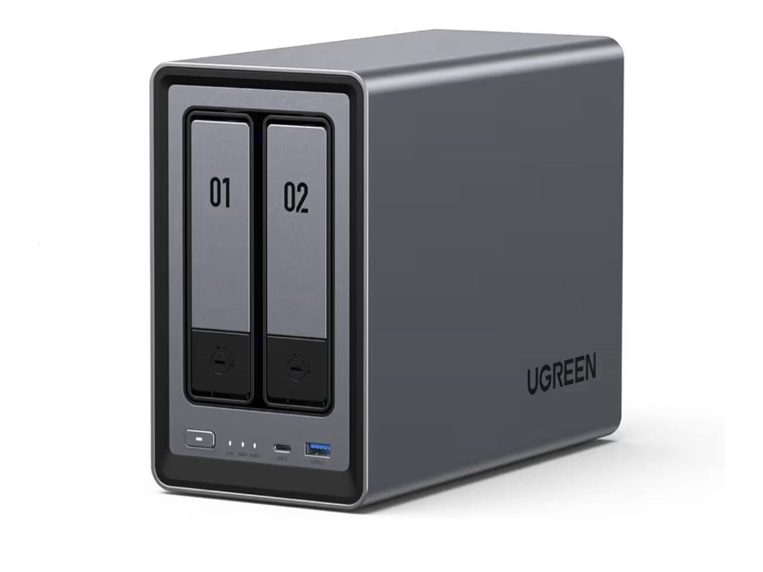【新品未使用】UGREEN NASync DXP2800 2ベイデスクトップ