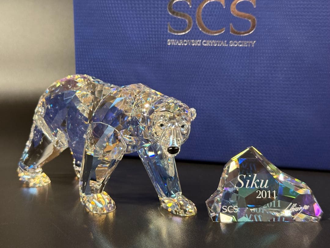スワロフスキー 2011年 ポーラーベア ムーンライトクリスタル SCS限定