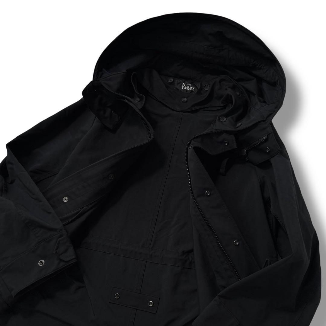 【極美品】THE RERACS　ザリラクス　モッズコート 黒　ブラック　L