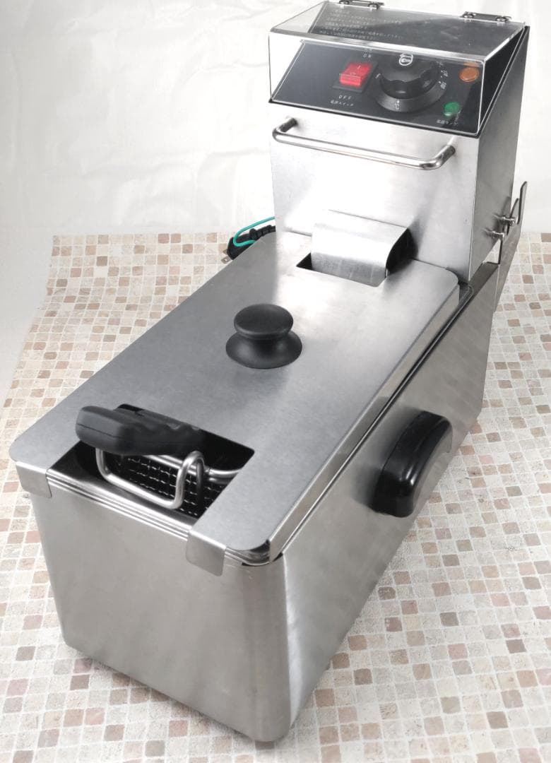 電気フライヤー 業務用 4.0L フライヤー 卓上 小型 電気 串揚げ 揚げ物