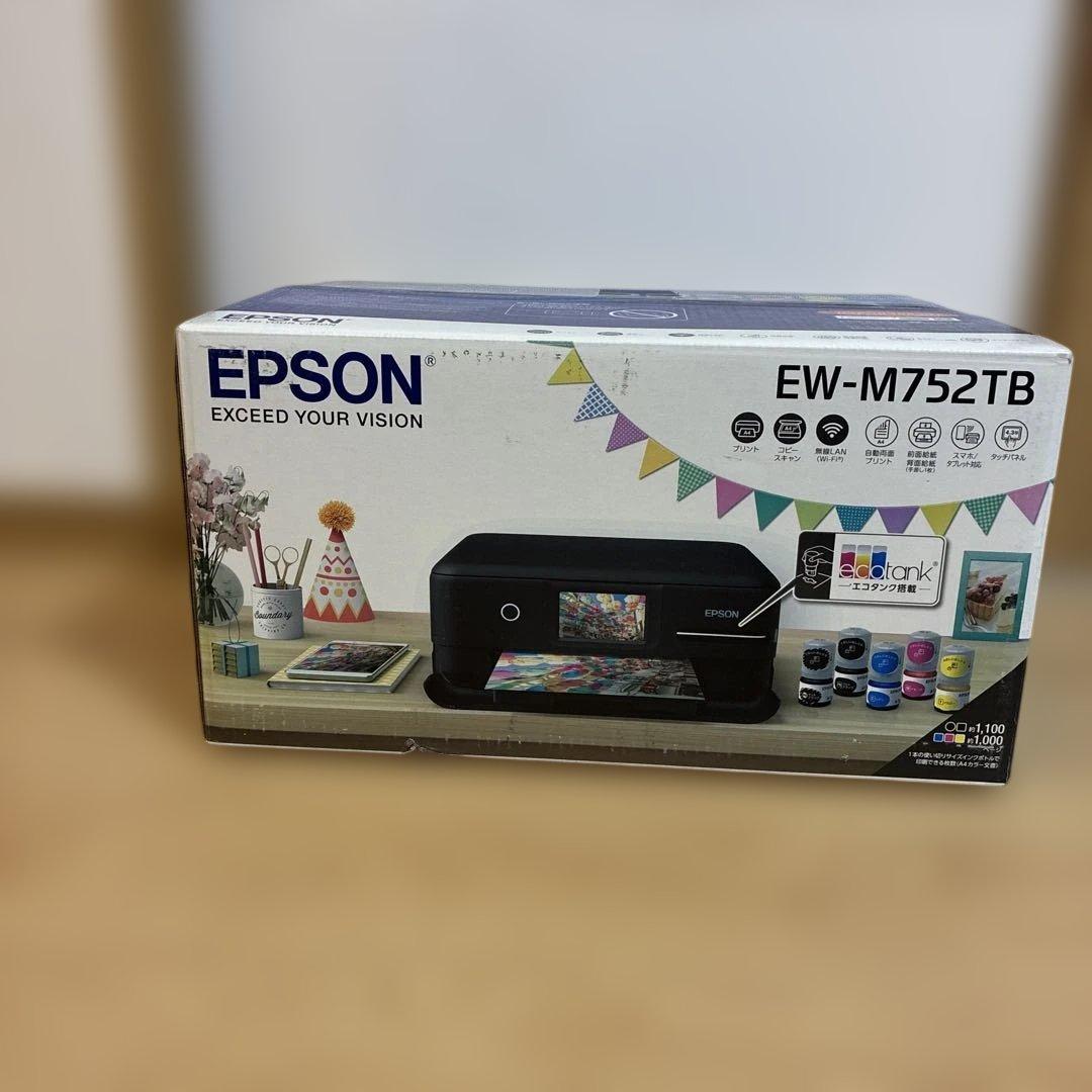 未使用　エプソン EW-M752TB A4カラーインクジェット複合機