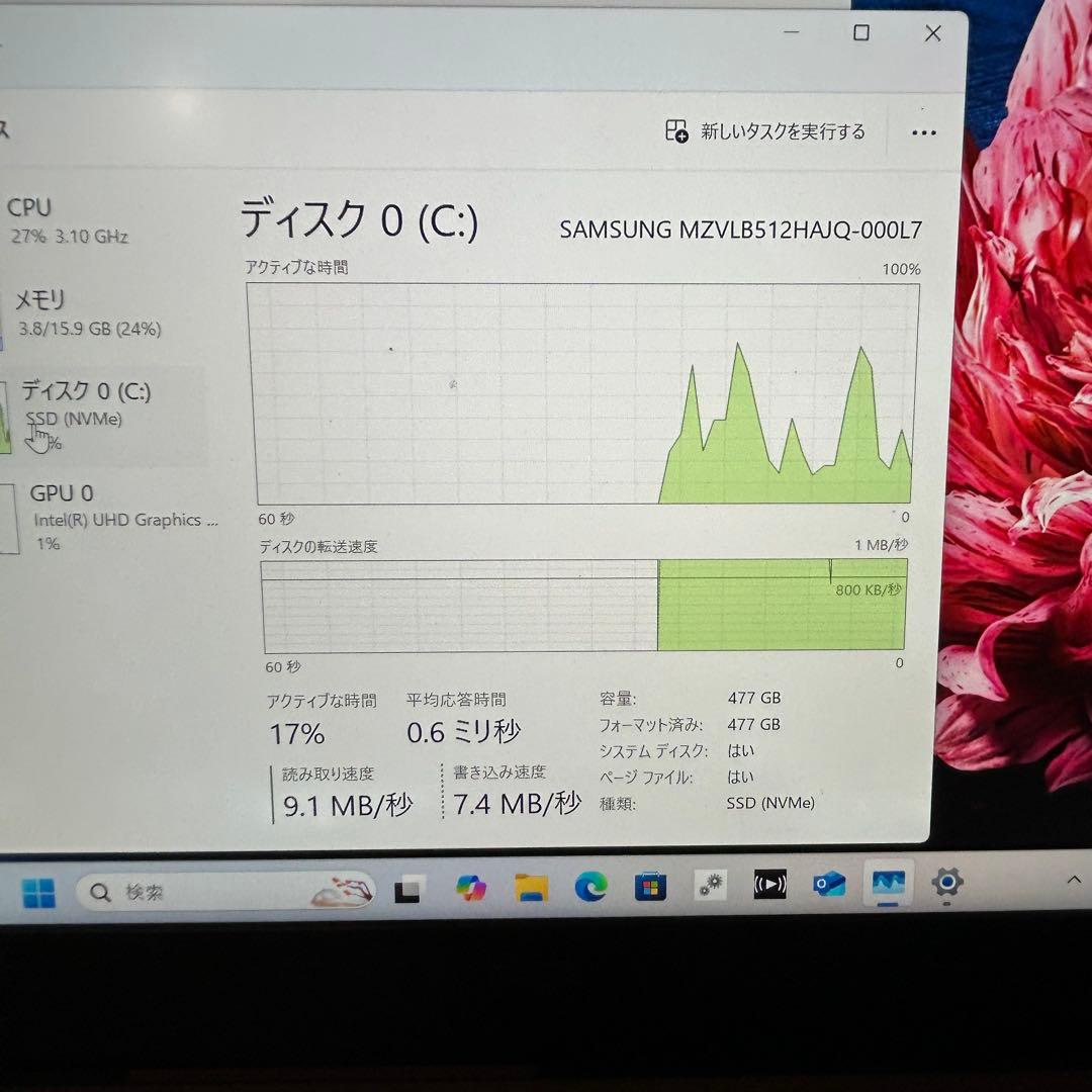 訳アリ NEC LAVIE i7 16GB SSD512GB Win11