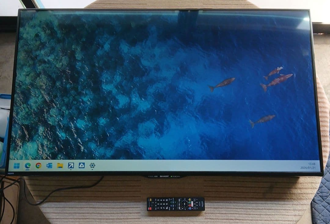 50インチ液晶テレビSHARP AQUOS LC-50BW30 【スタンド無】㉚