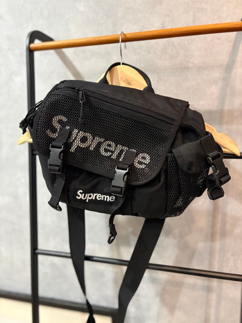 交渉可【2020ss】Supreme メッシュ ボディバッグ