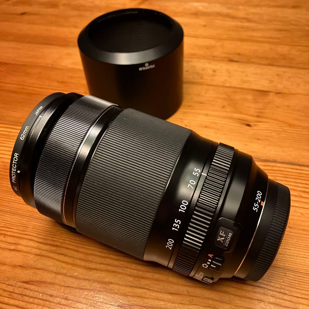 富士フイルムFUJIFILM XF 55-200mm レンズ　美品！！