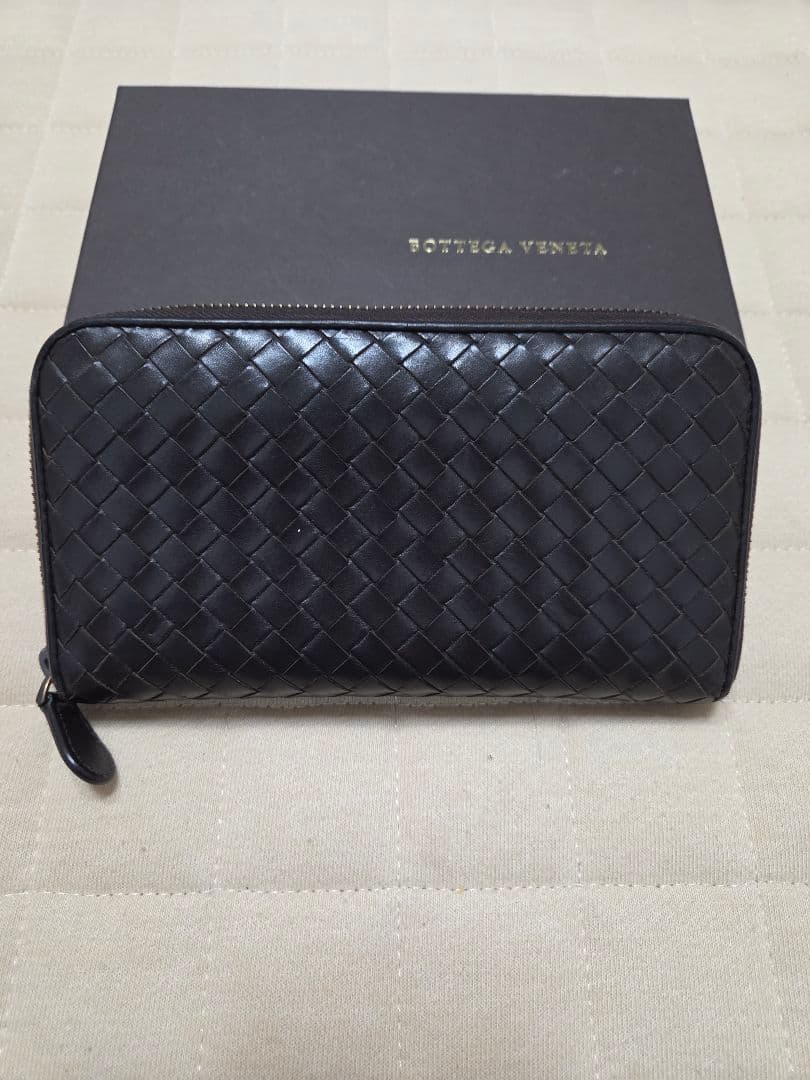 BOTTEGA VENETA 茶色 長財布