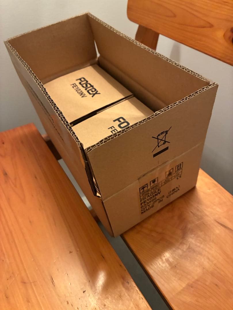 Fostex 10cmフルレンジユニット FE103NV １ペア 新品生産終了品